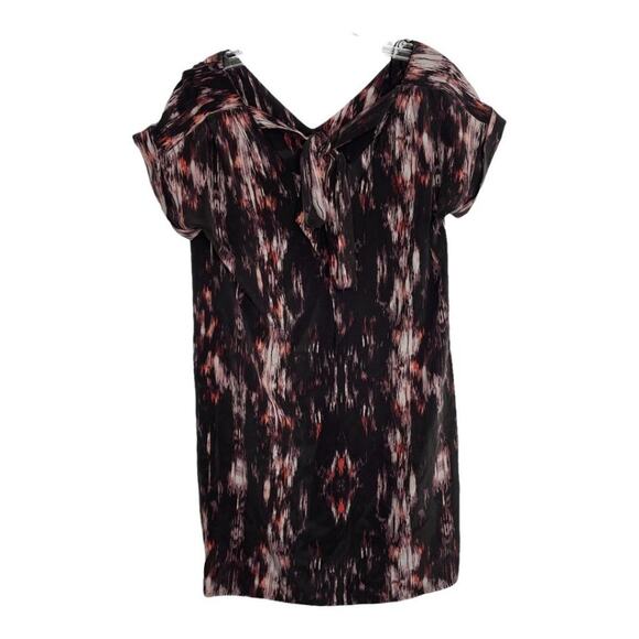 Cynthia Rowley Womens Dress Size 4 Purple V-Neck Silk Pullover Unlined Casual - Picture 2 of 14